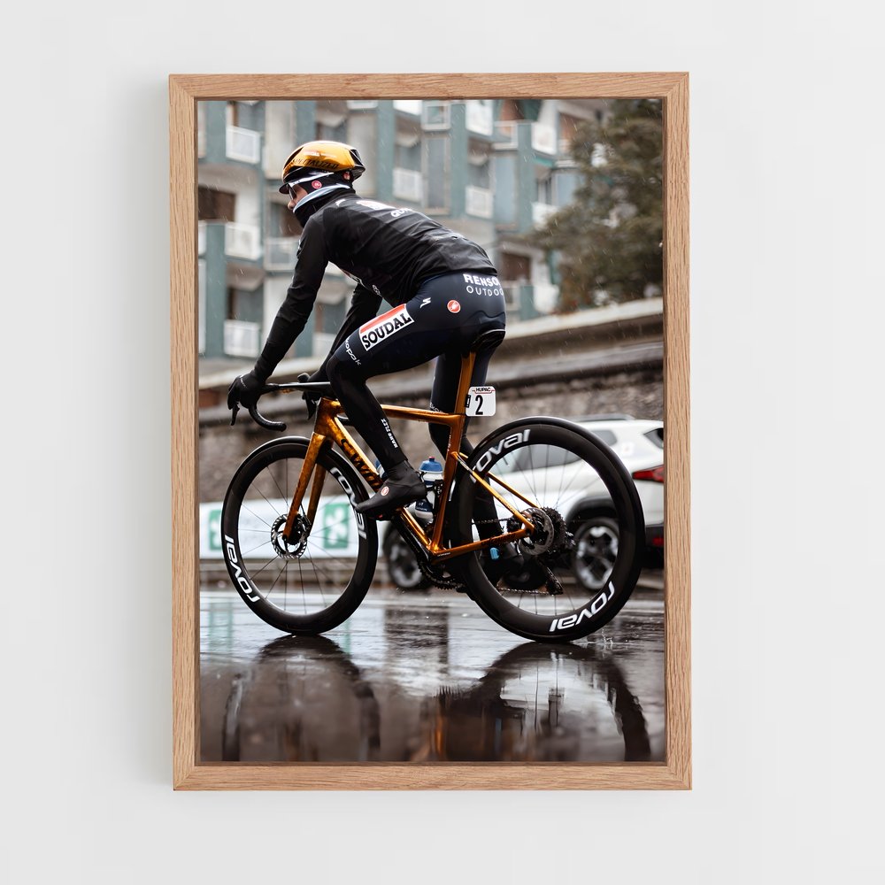 Poster Plein Gaz – affiche Cyclisme (vue 4)
